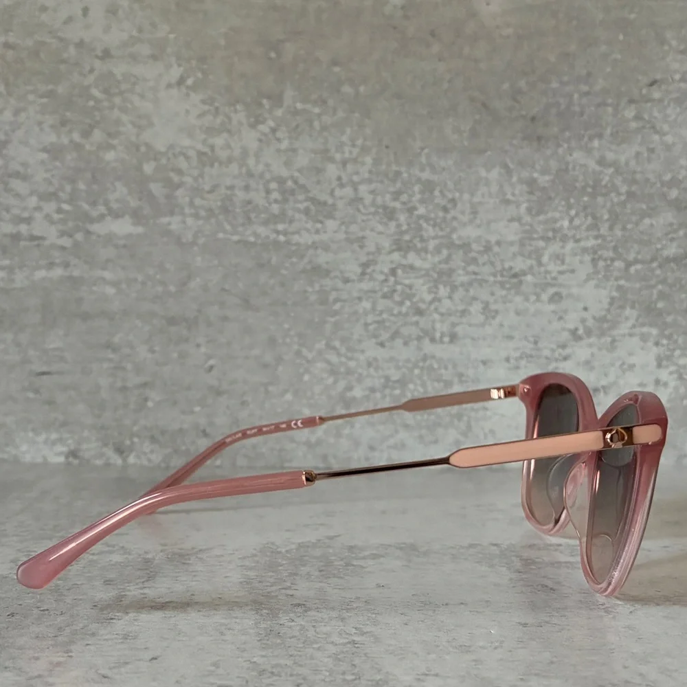 Kate Spade Daliann/S 3J5FF Pink Cat Eye Sunglasses 54□17 Rose Gold